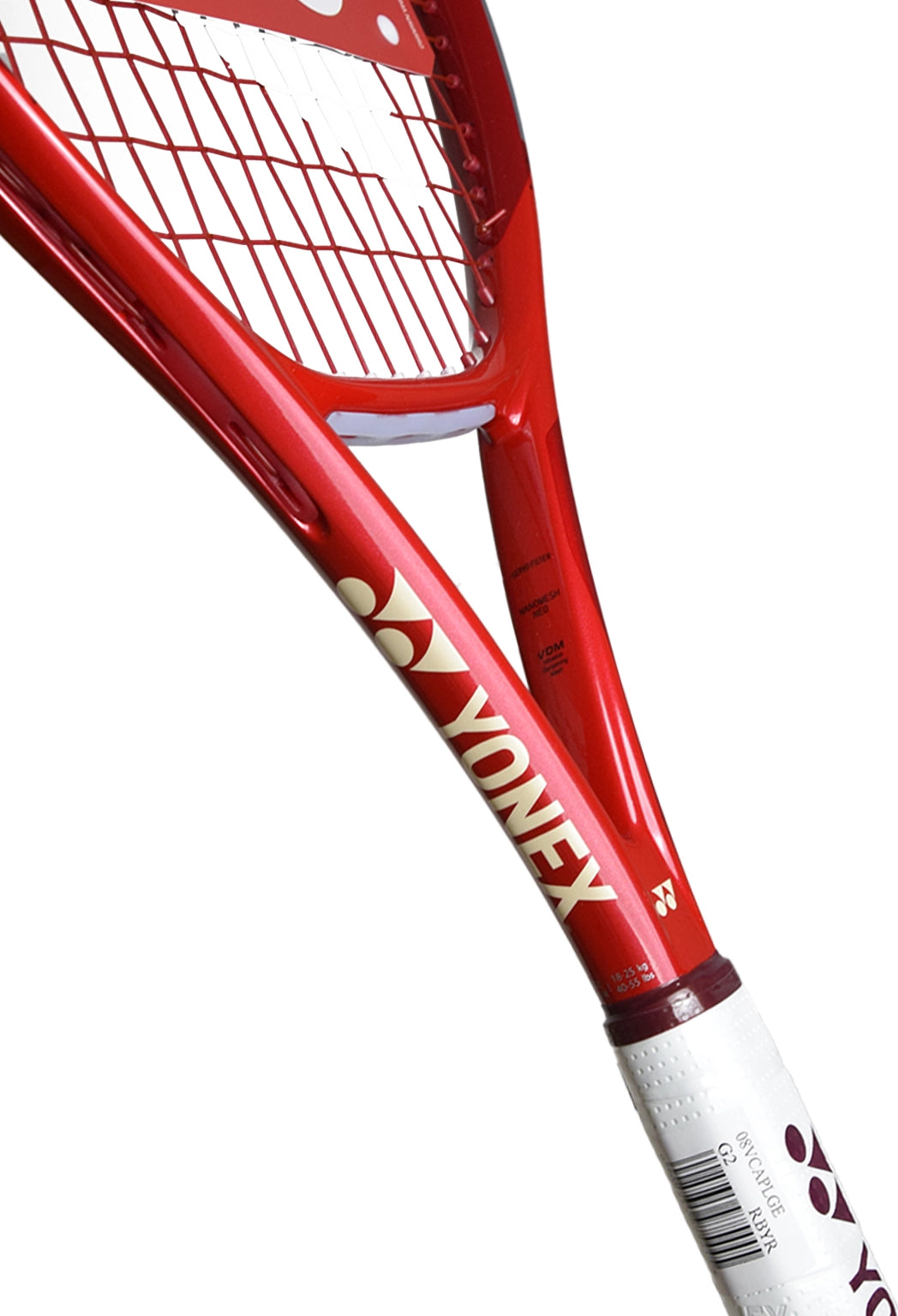 Yonex VCore Alpha 100 L 260g Cordée (8th Gen) Rouge Rubis