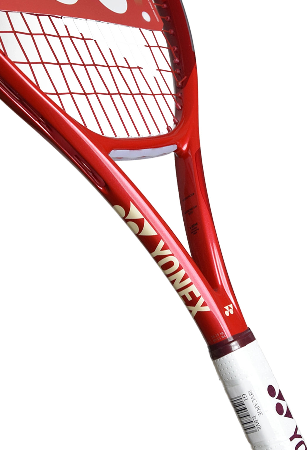 Yonex VCore Alpha 100 275g Strung (8th Gen) Ruby Red