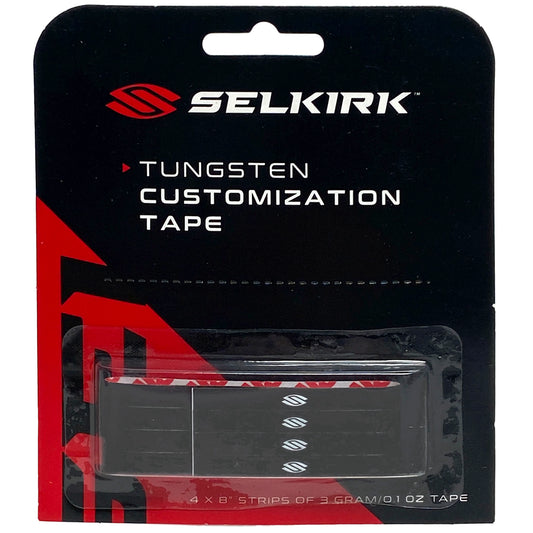 Selkirk Sport Tungsten Tape - Four 8" Strips of 0.1 oz Tape