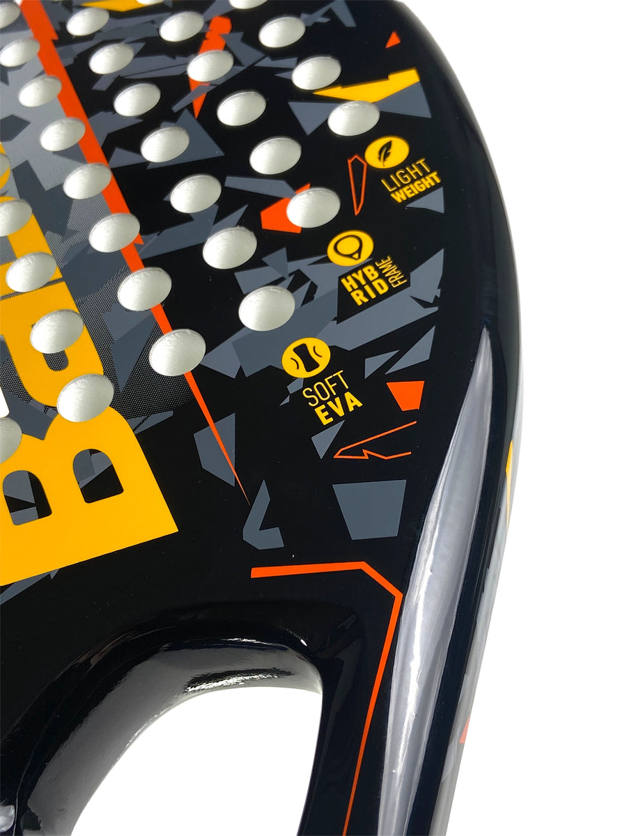 Babolat Storm Raqueta de Padel - Black/Yellow/Orange