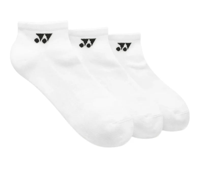 Yonex bas Sport Low Cut (3/pqt) 19255 Blanc