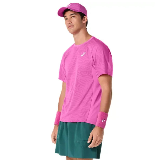 Asics Men's Match Jacquard SS Top 2041A391-700