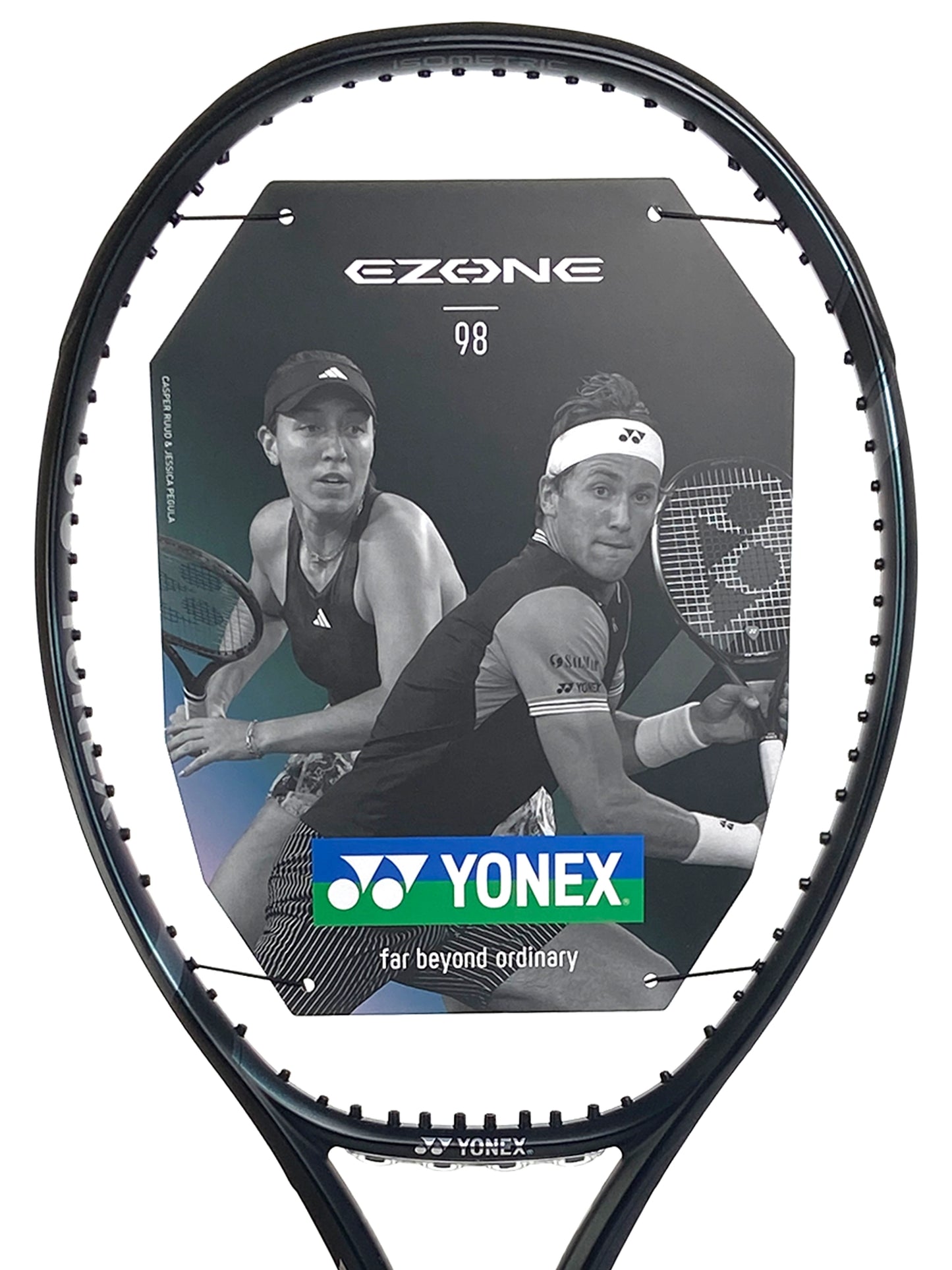 Yonex EZONE 98 - 305g Aqua Black Unstrung (7TH GEN.)