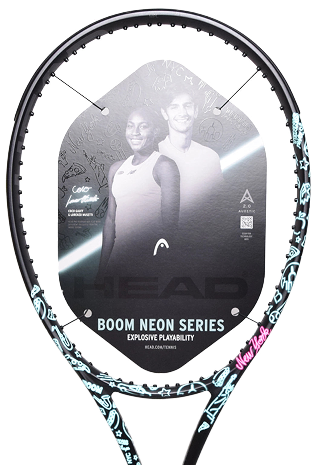 Head Boom MP L Neon 2025 Unstrung (231655)