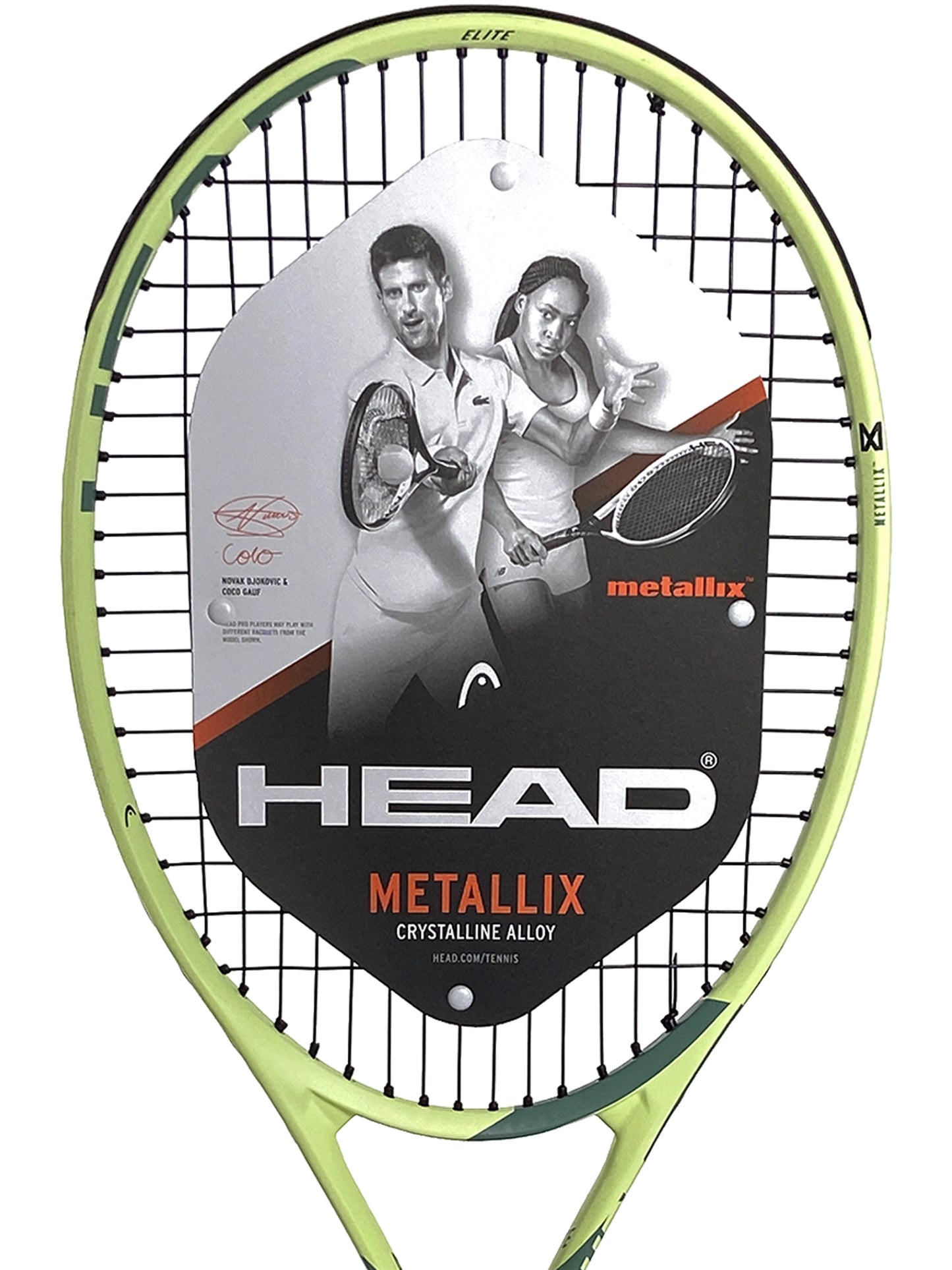 Head MX Attitude Elite Strung Lime (234743)