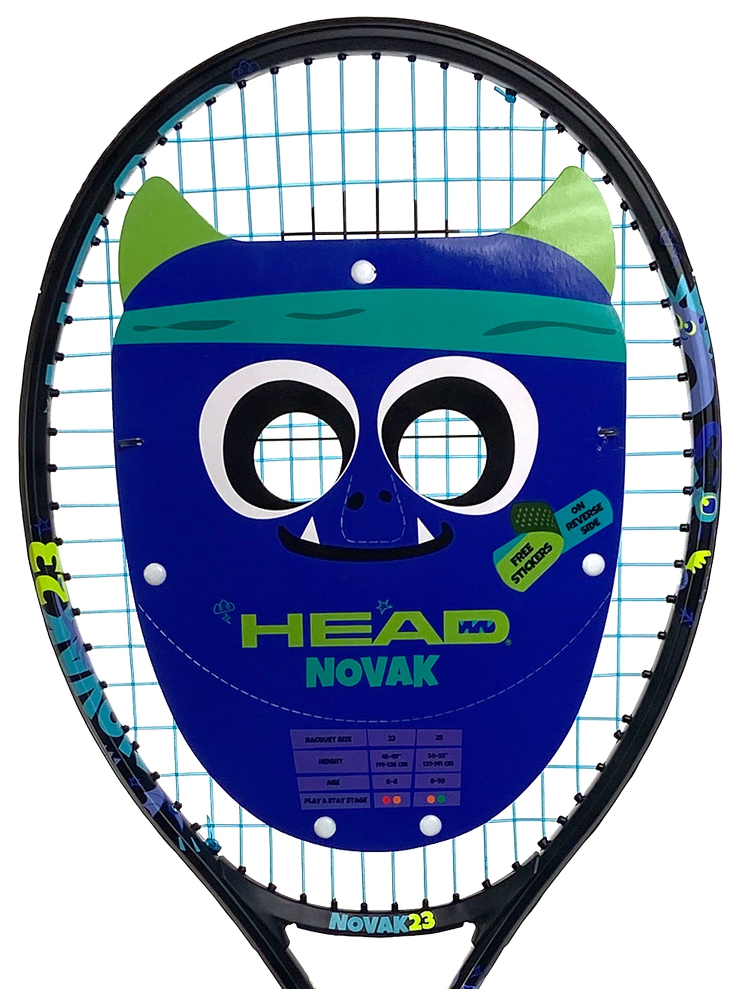 Head Novak 23 Junior Strung 2024 (235014)
