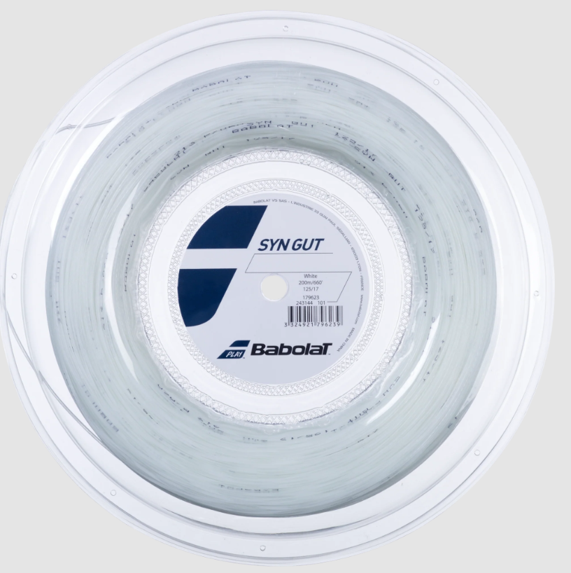 Babolat reel Synthetic Gut 130/16 Blanc (200M)