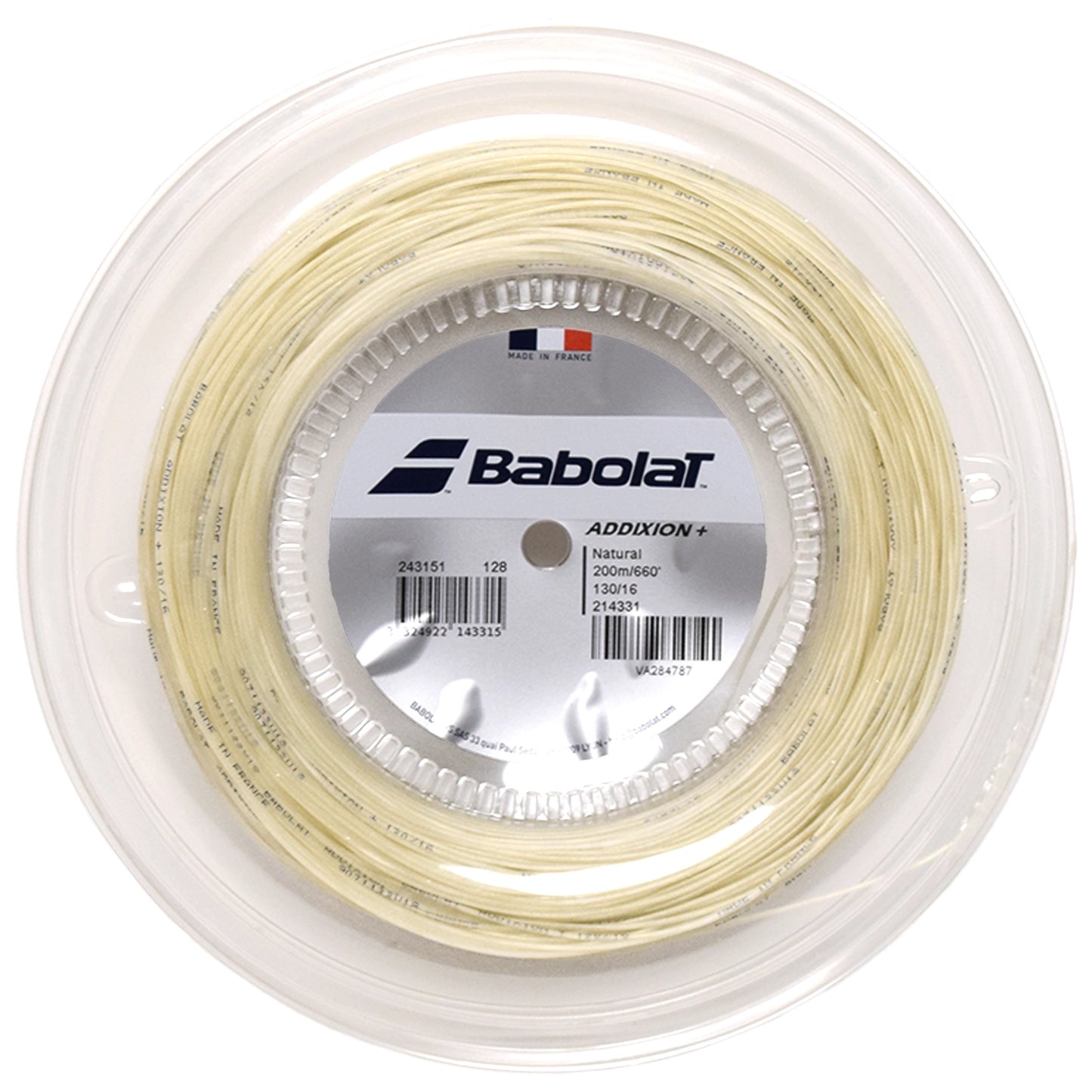 Babolat roulette AddiXion + 130/16 Naturel (200M)