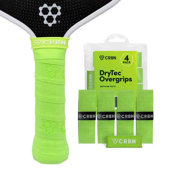 CRBN DryTec™ Overgrips Medium – Paquet de 4 – Lime