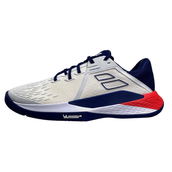 Babolat Homme Propulse Fury 3 AC 30S23208-1005 Blanc/Bleu