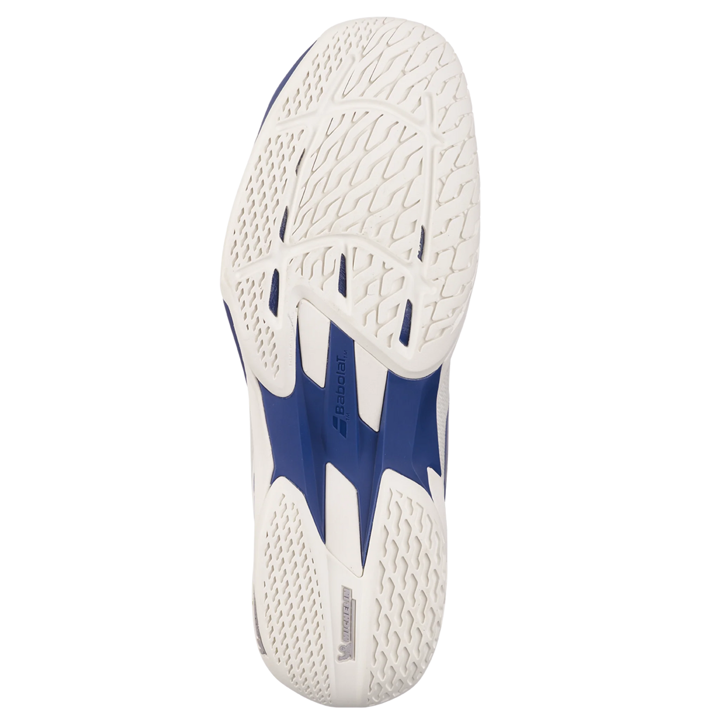 Babolat Homme Jet Mach 4 AC 30S26629B-1115 Blanc/Bleu