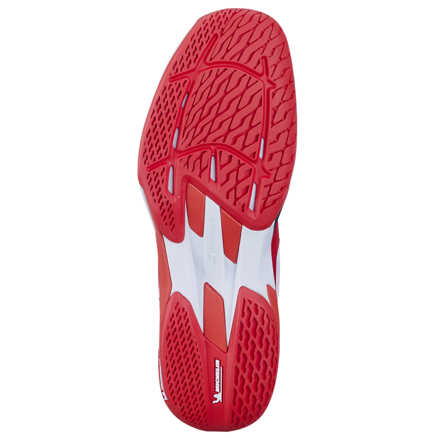 Babolat Homme Jet Mach 4 AC 30S26629B-5050 Rouge/Blanc