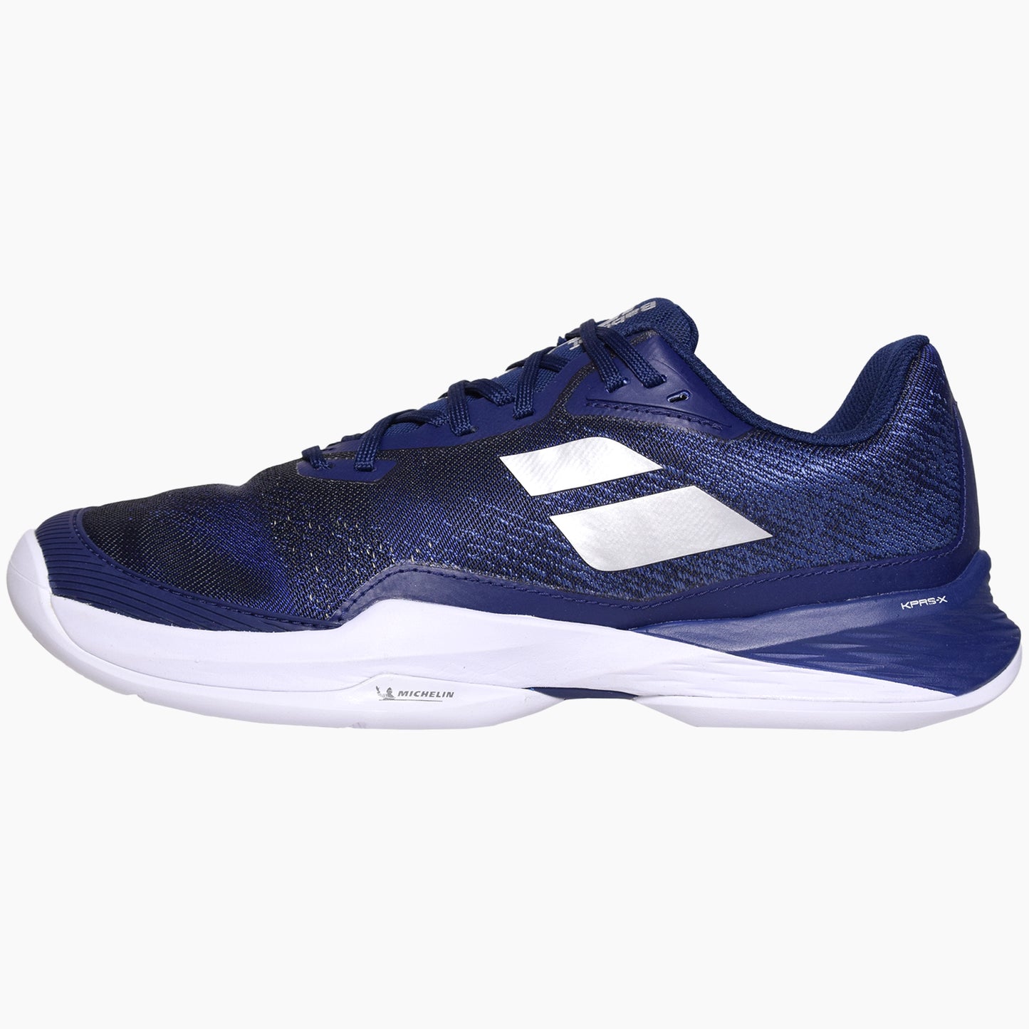 Babolat Homme Jet Mach 3 Clay 3A0S25B631-4129 Bleu foncé/Argent