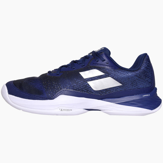 Babolat Homme Jet Mach 3 Clay 3A0S25B631-4129 Bleu foncé/Argent