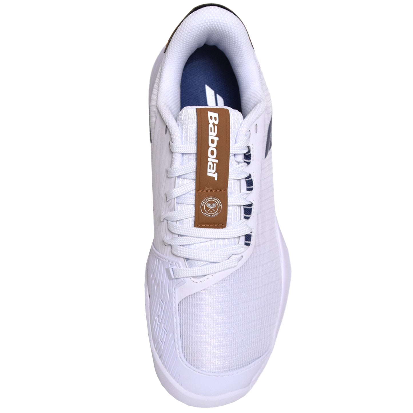 Babolat Homme Jet Tere AC Wimbledon 3A0S25C686-1097 Blanc/Bleu Marine
