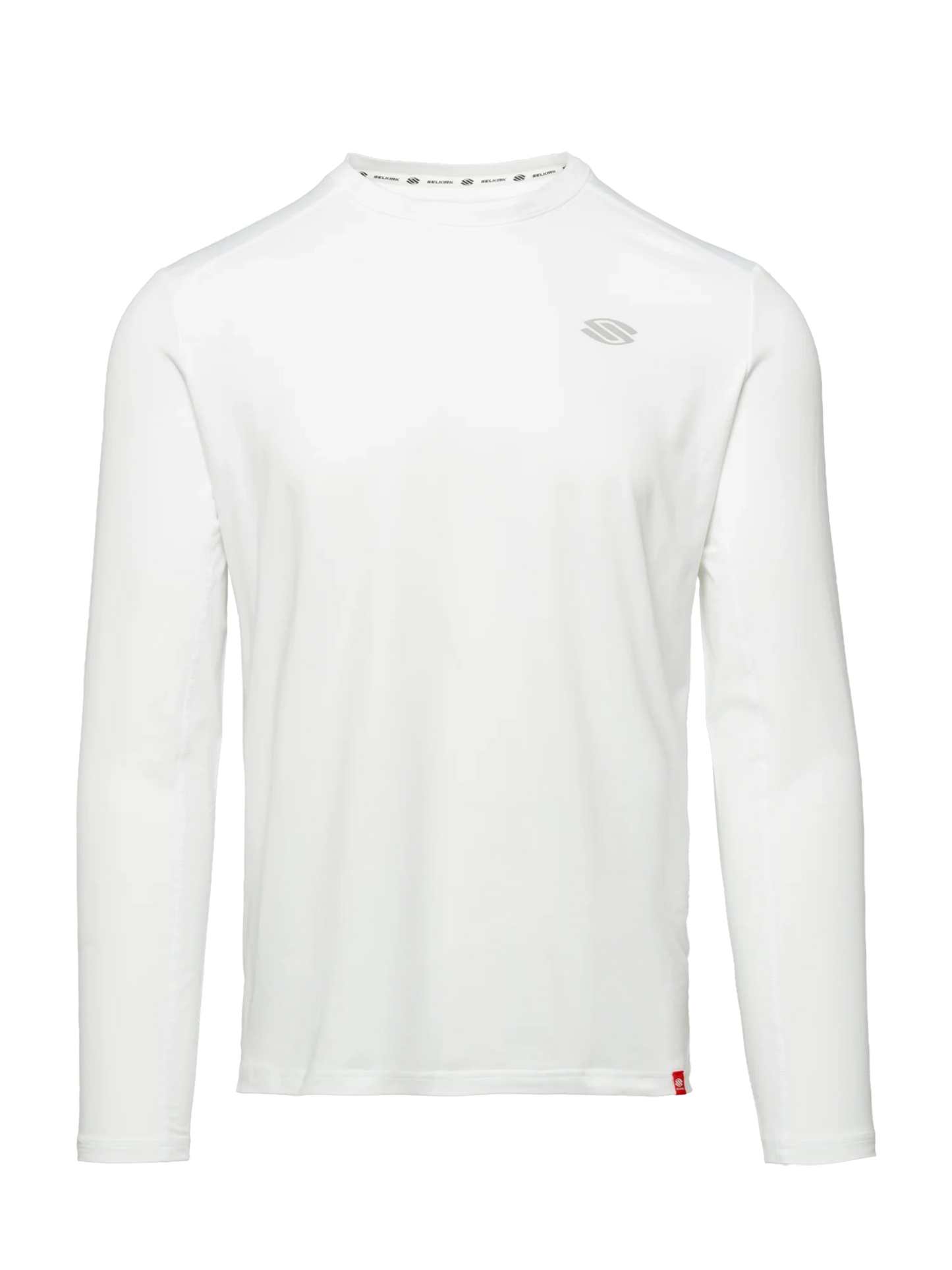 Selkirk Men’s Essentials 2.0 Sport-Wik Long Sleeve Performance Tee (White)