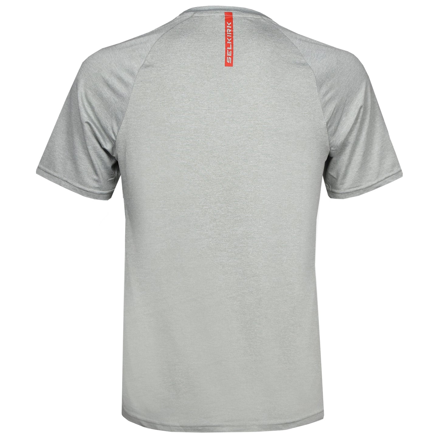 Selkirk Men’s Essentials DualSoft Short Sleeve Graphic Tee (Heathered Stone)