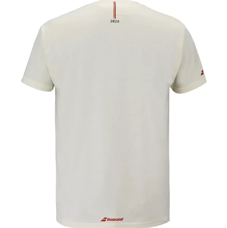 Babolat T-shirt avec message d'exercice pour homme 4MS26445-1100