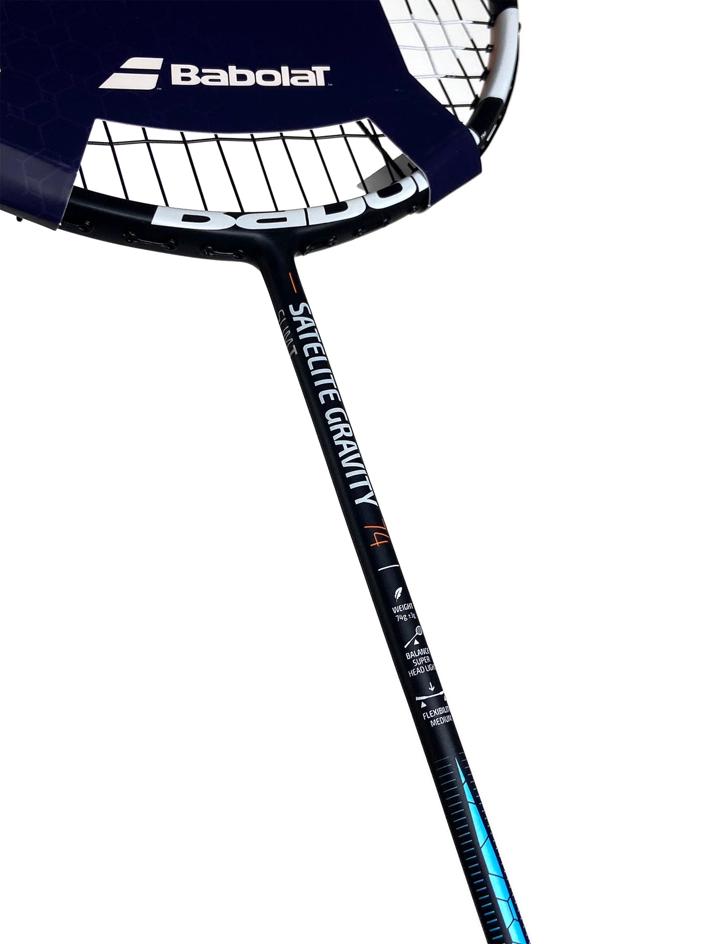 Babolat Satelite Gravity 74g Strung Blue/White - G2