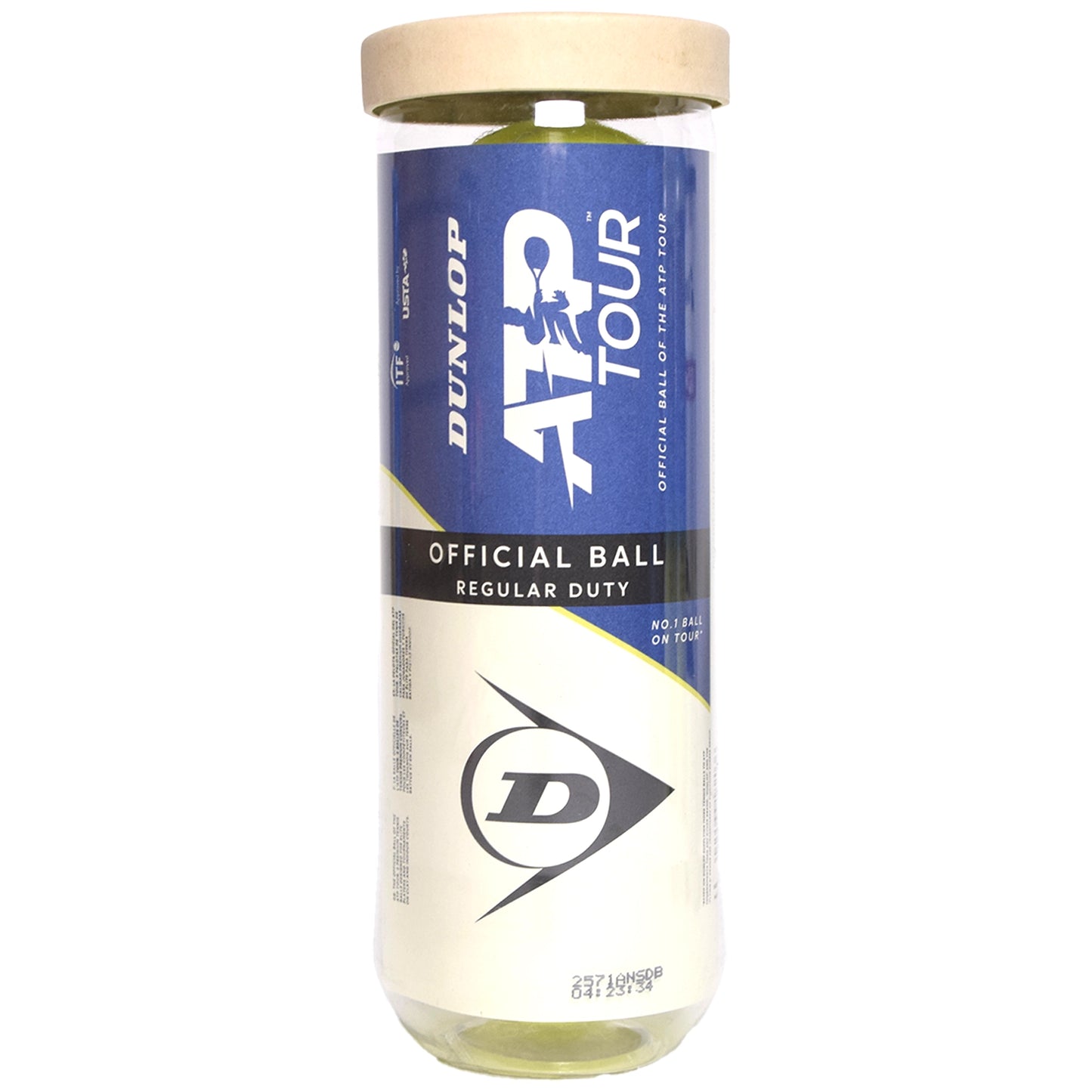 Dunlop balles TB ATP Tour Regular Duty (tube de 3)