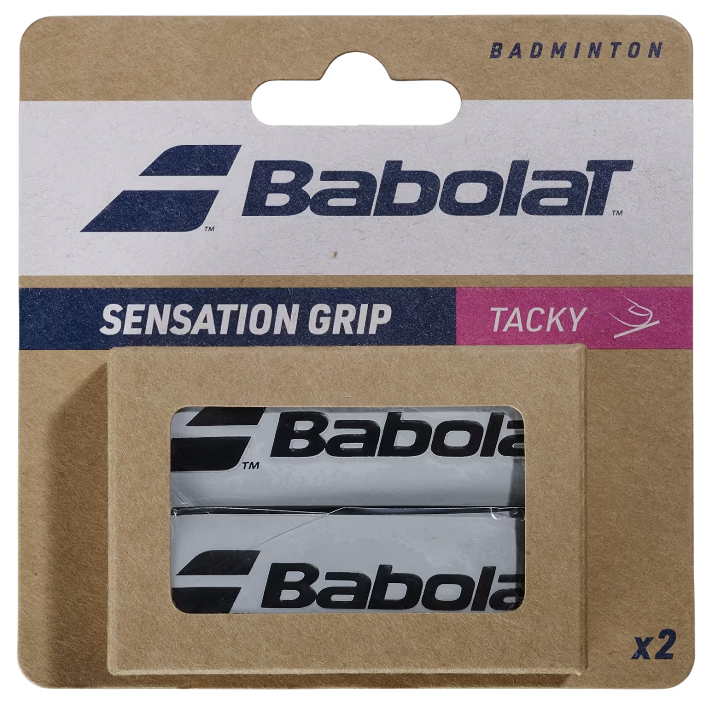 Babolat Sensation Grip X2 Jaune - Badminton