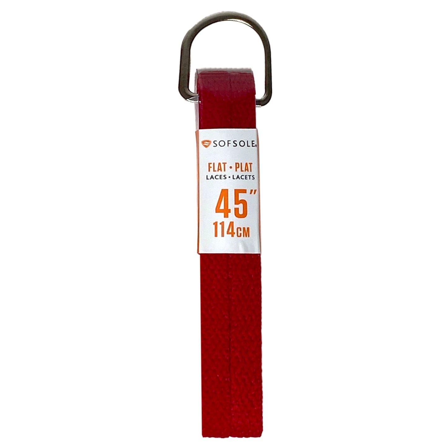 Sof Sole Lacets athlétiques ovales 45'' - Rouge
