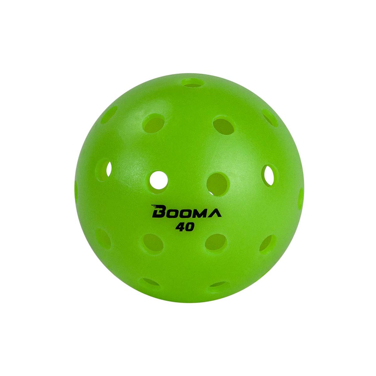 Booma 40 Outdoor Pickleball Balls Green (6)