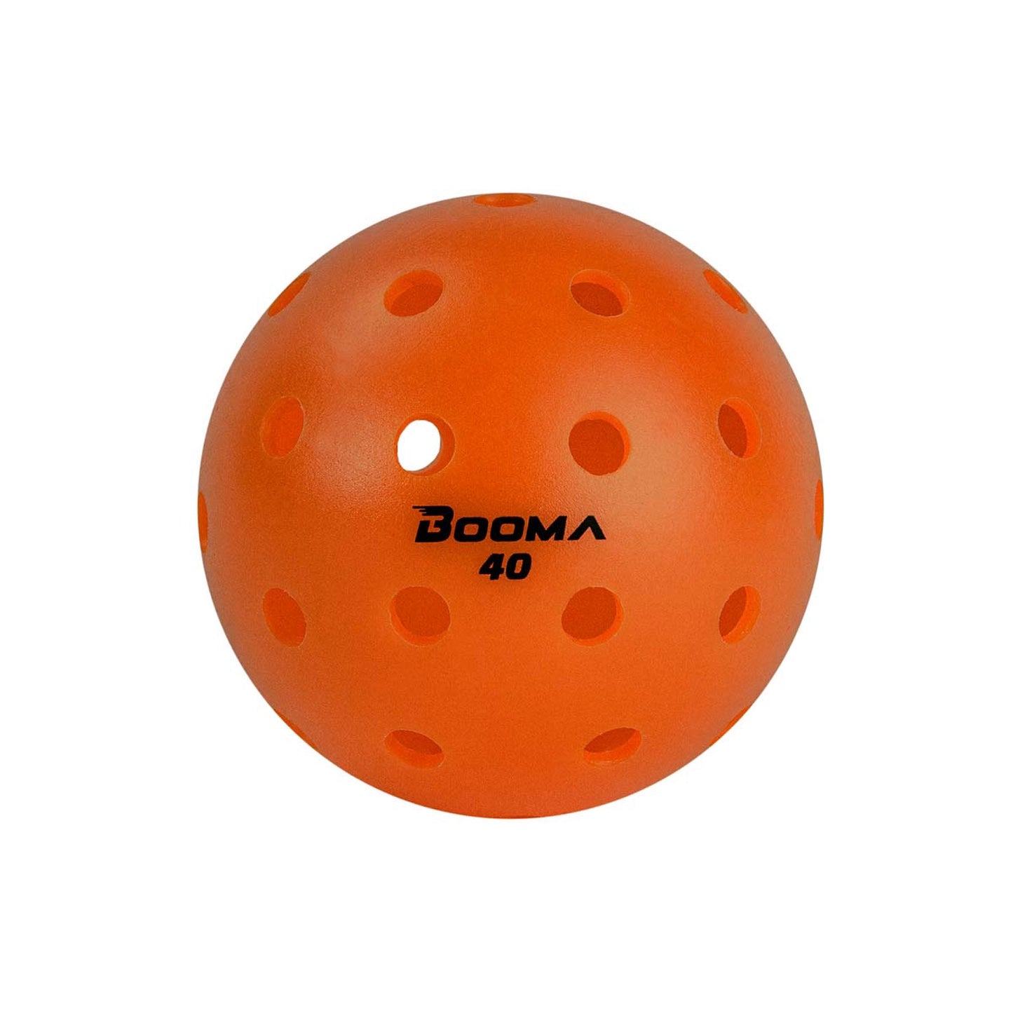 Booma 40 Outdoor Pickleball Balls Orange (6)
