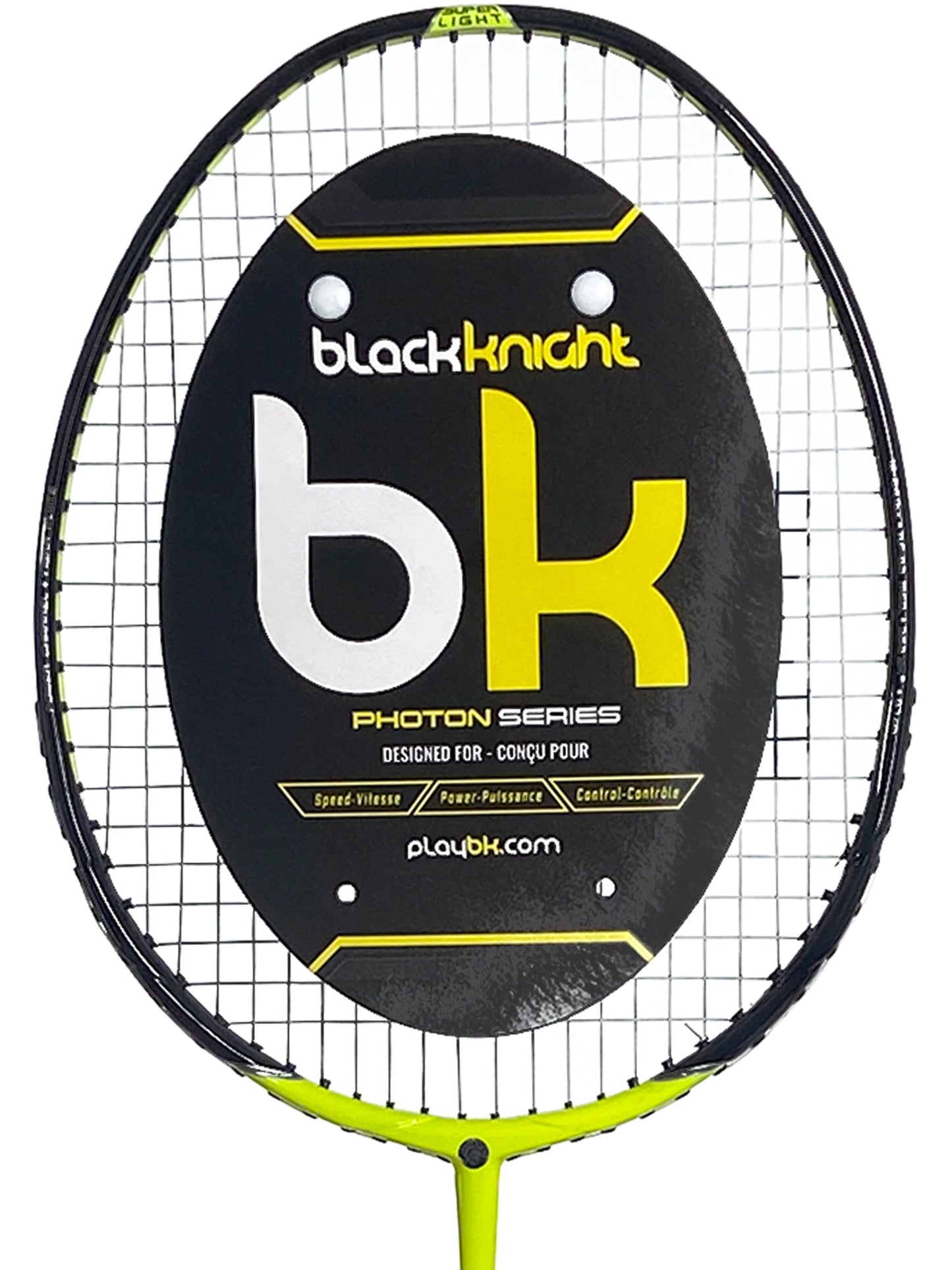 Black Knight Photon PCV Strung Black/Yellow