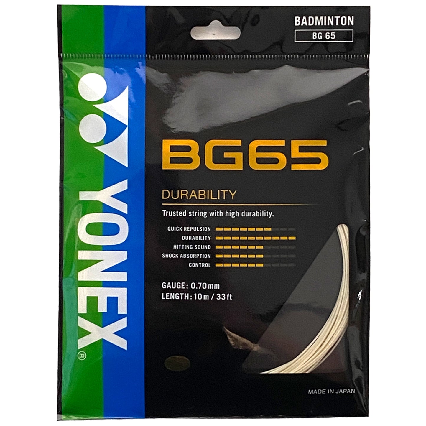 Yonex BG65 10m Amber