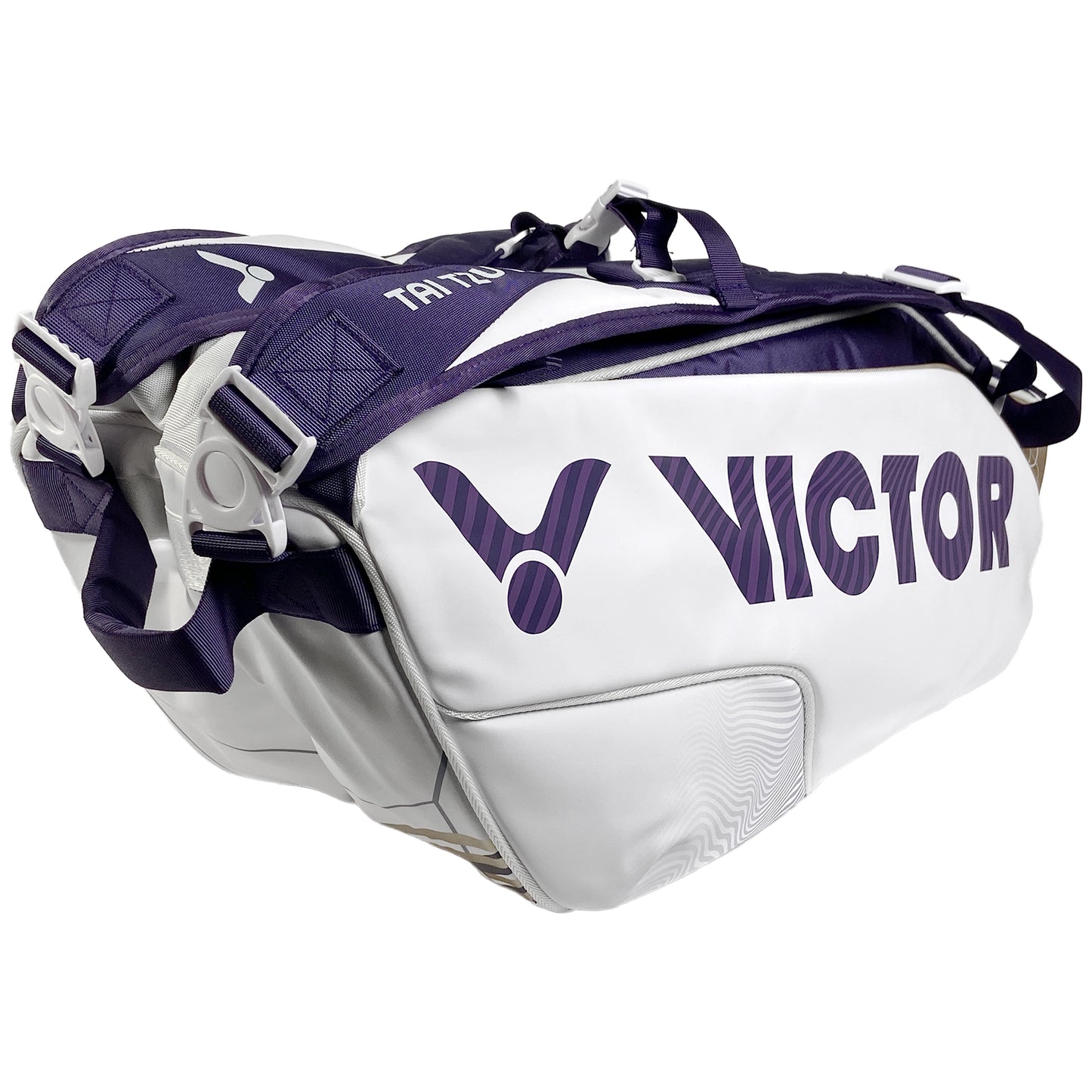 Victor sac de 6 raquettes rectangulaire - Blanc/Violet (BR9213TTY-AJ)