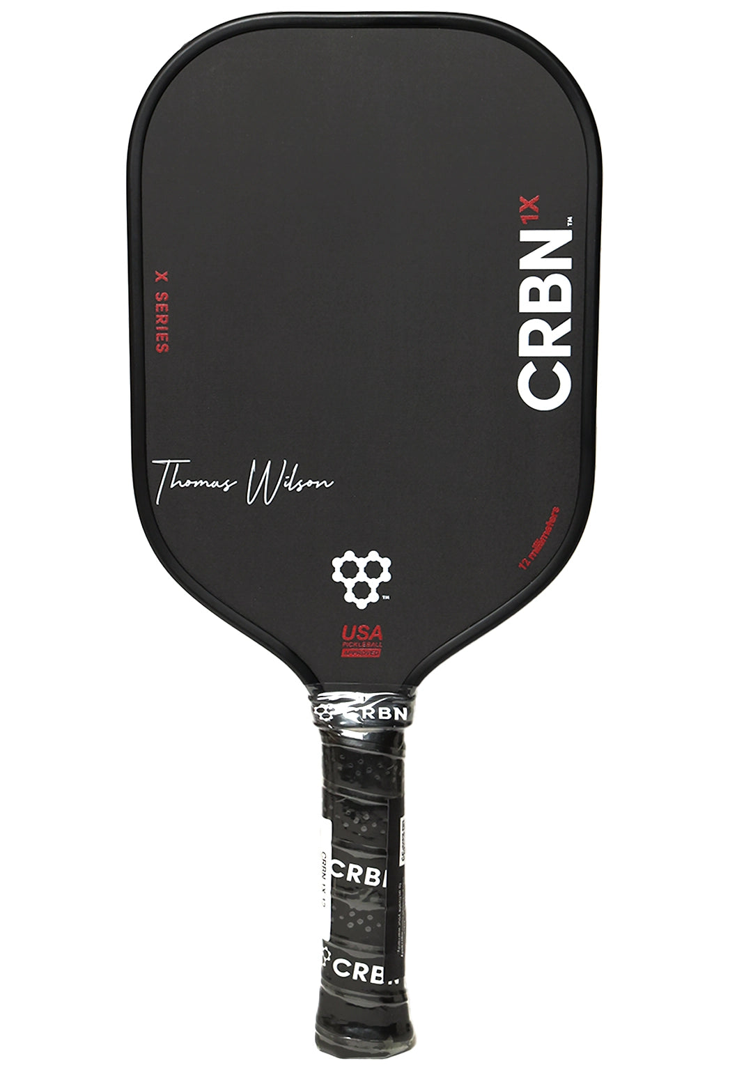 CRBN 1X Série Puissance - 12MM raquette de paddle (Signature de Thomas Wilson)