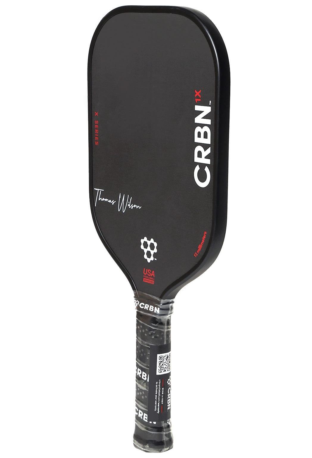 CRBN 1X Série Puissance - 12MM raquette de paddle (Signature de Thomas Wilson)