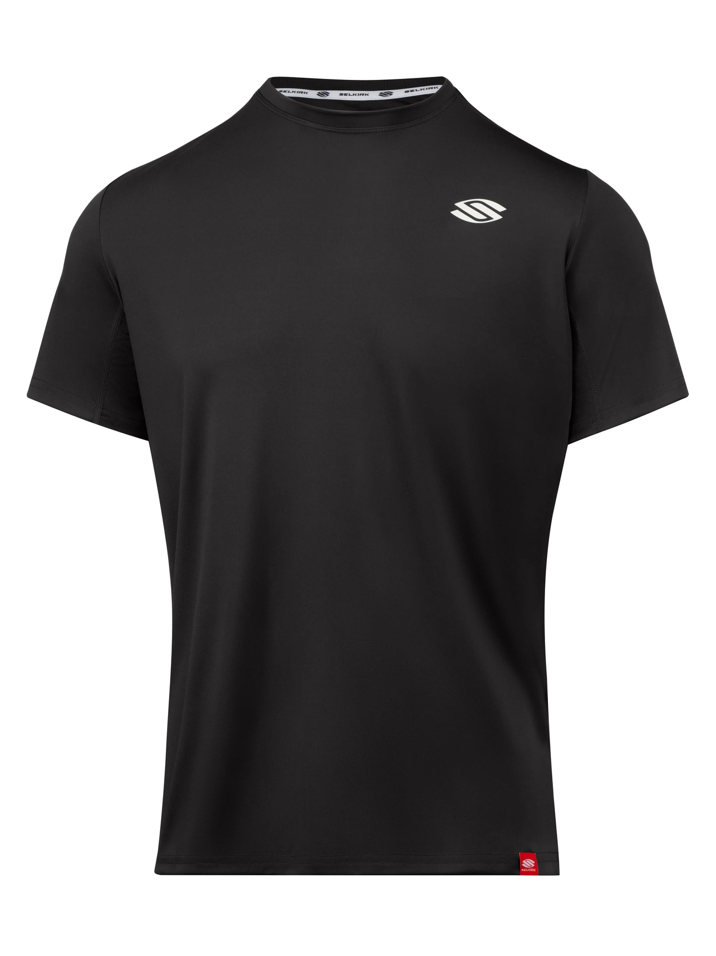 Selkirk Men’s Essentials Sport-Wik Short Sleeve Performance Tee (Blackout)