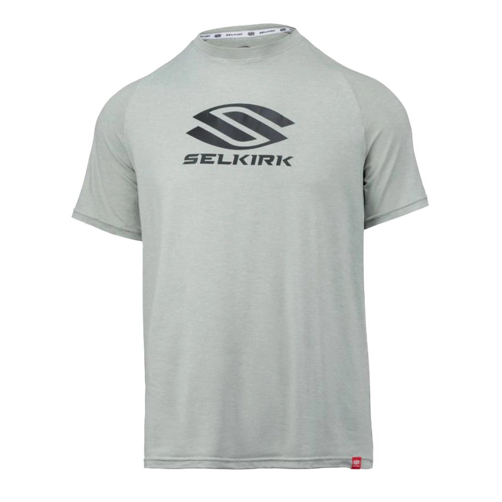 Selkirk T-shirt graphique à manches courtes Essentials DualSoft pour homme (Gris)