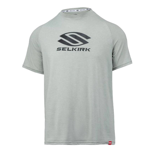 Selkirk T-shirt graphique à manches courtes Essentials DualSoft pour homme (Gris)