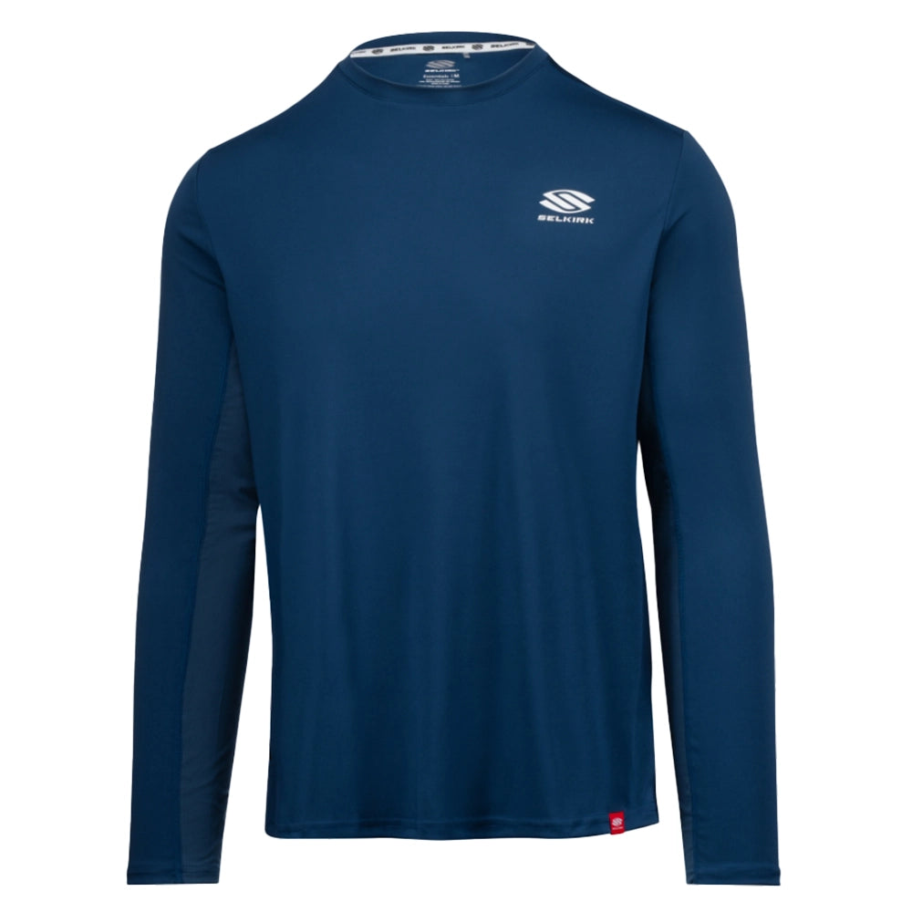 Selkirk T-shirt Performance à manches longues Sport-Wik Essentials pour homme (Marine)
