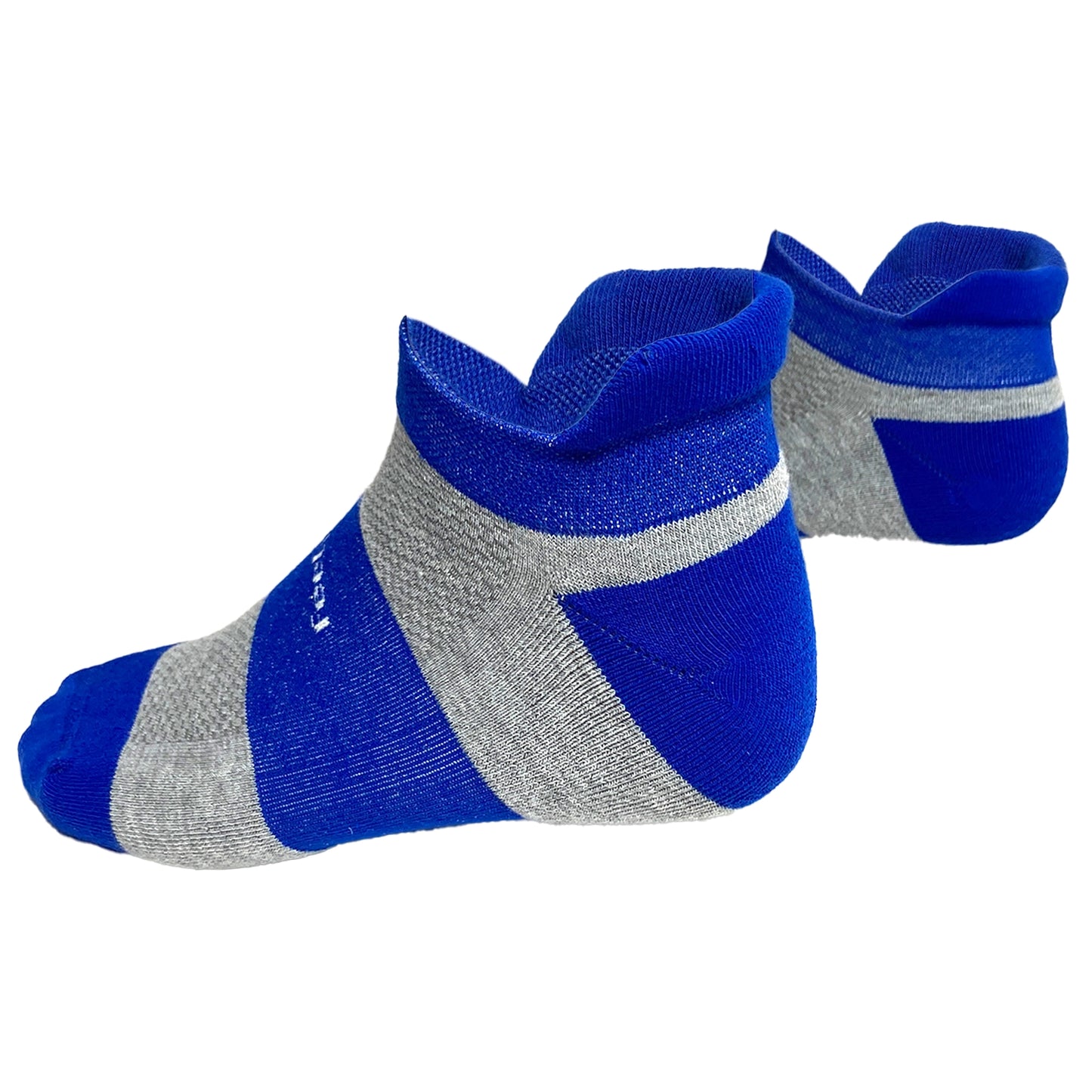 Feetures Chaussettes Hautes Performances Coussinées No Show FA503616 - Bleu Boost