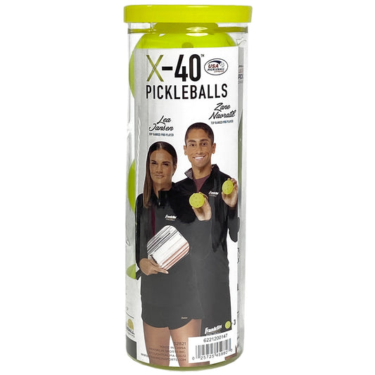Franklin Pickleball X-40 Extérieur (Pqt de 3) - Jaune