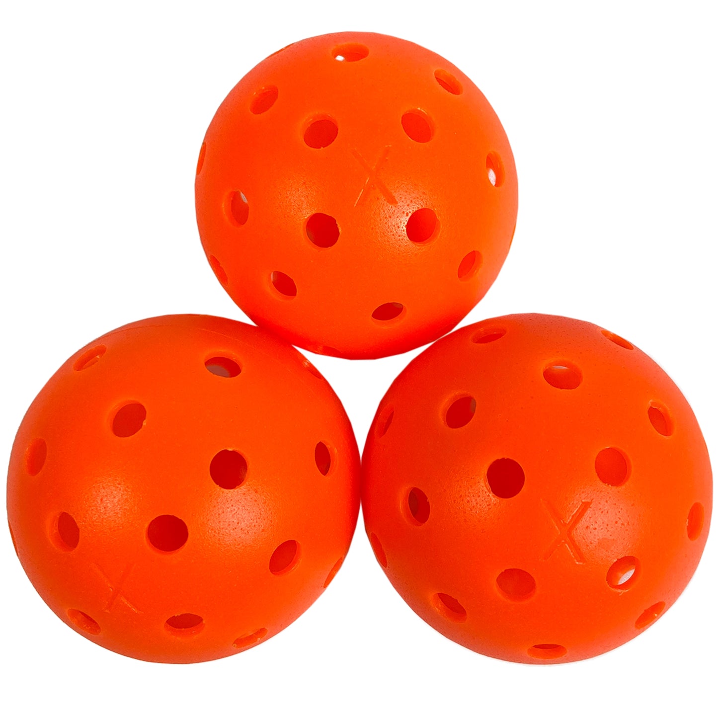 Franklin Pickleball X-40 Extérieur (Pqt de 3) - Orange