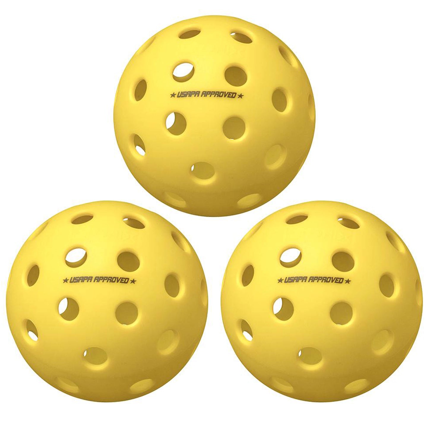 Onix balles Fuse G2 extérieur (pqt 3) jaune