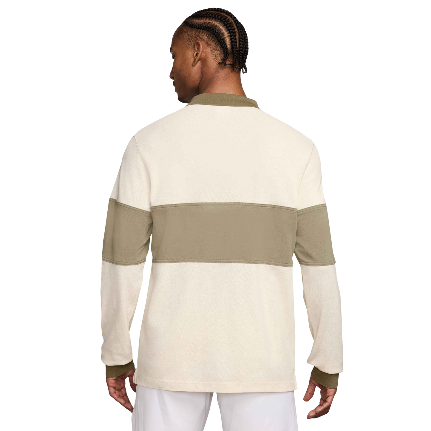 Nike Polo à manches longues Court Heritage pour homme HQ1748-110