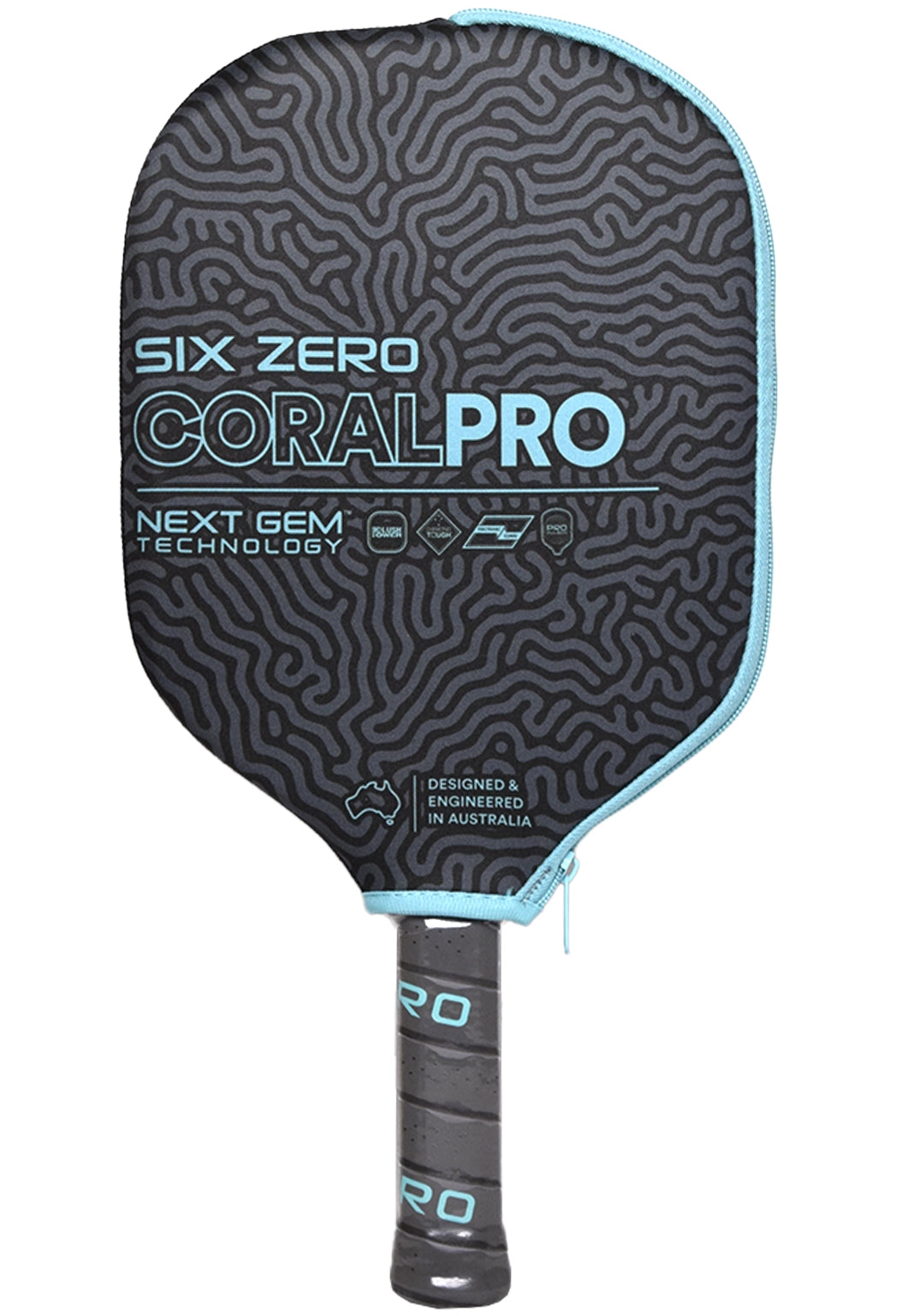 Six Zero Coral Pro Allongée 16 mm - Bleu électrique