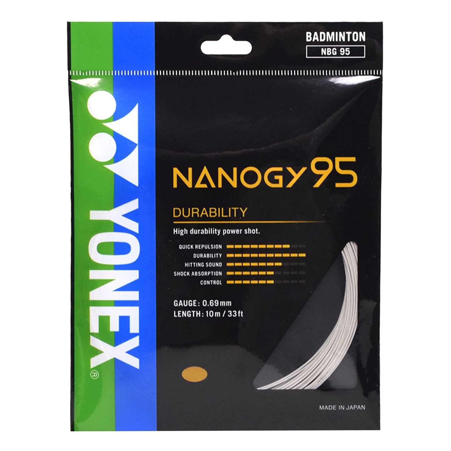 Yonex Nanogy 95 10m Argent