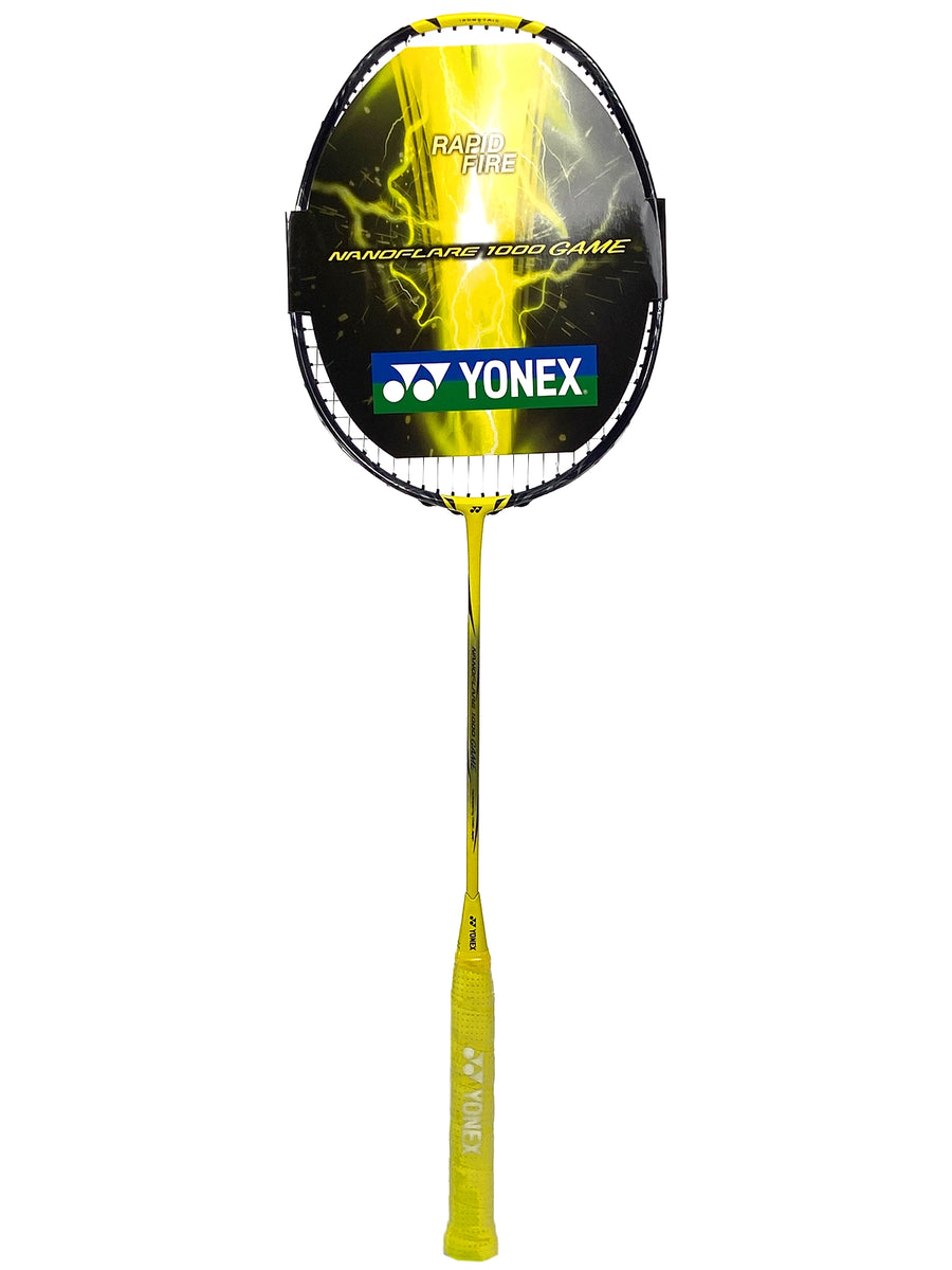 Yonex Nanoflare 1000 Game Lightning Yellow Strung - 4U