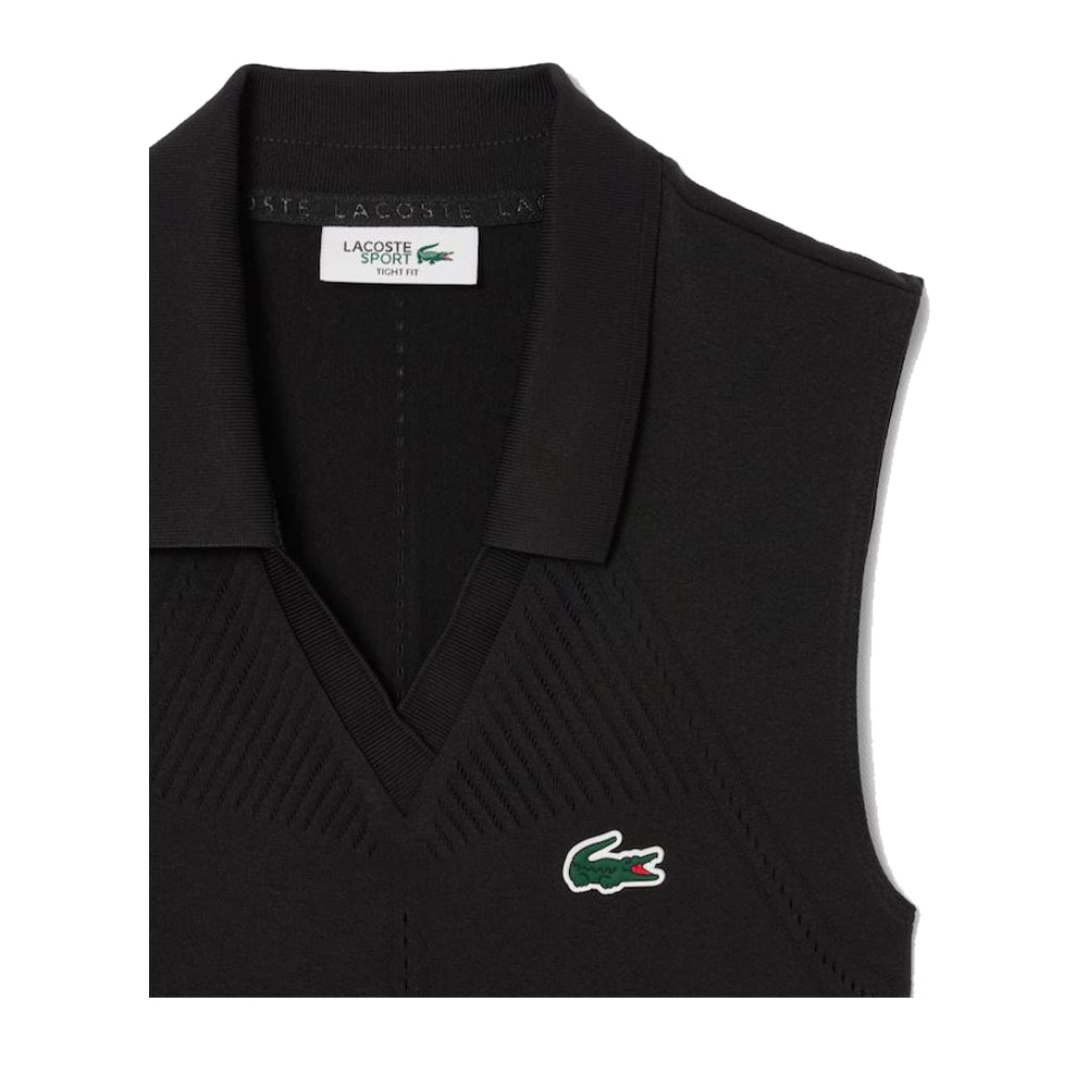 Lacoste Polo sans manches Stretch Knit pour femme PF0614-52-C31