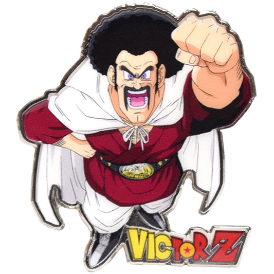 Victor x Dragon Ball Z Mr. Satan Badge PG4502DBZ E