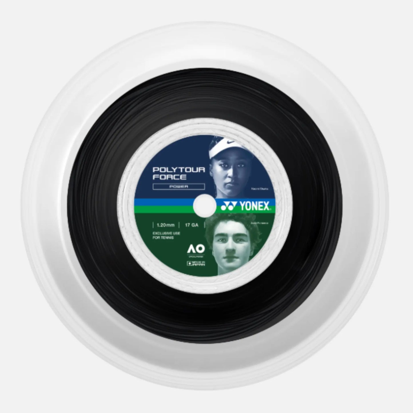 Yonex reel Polytour Force 120 Black (200M)