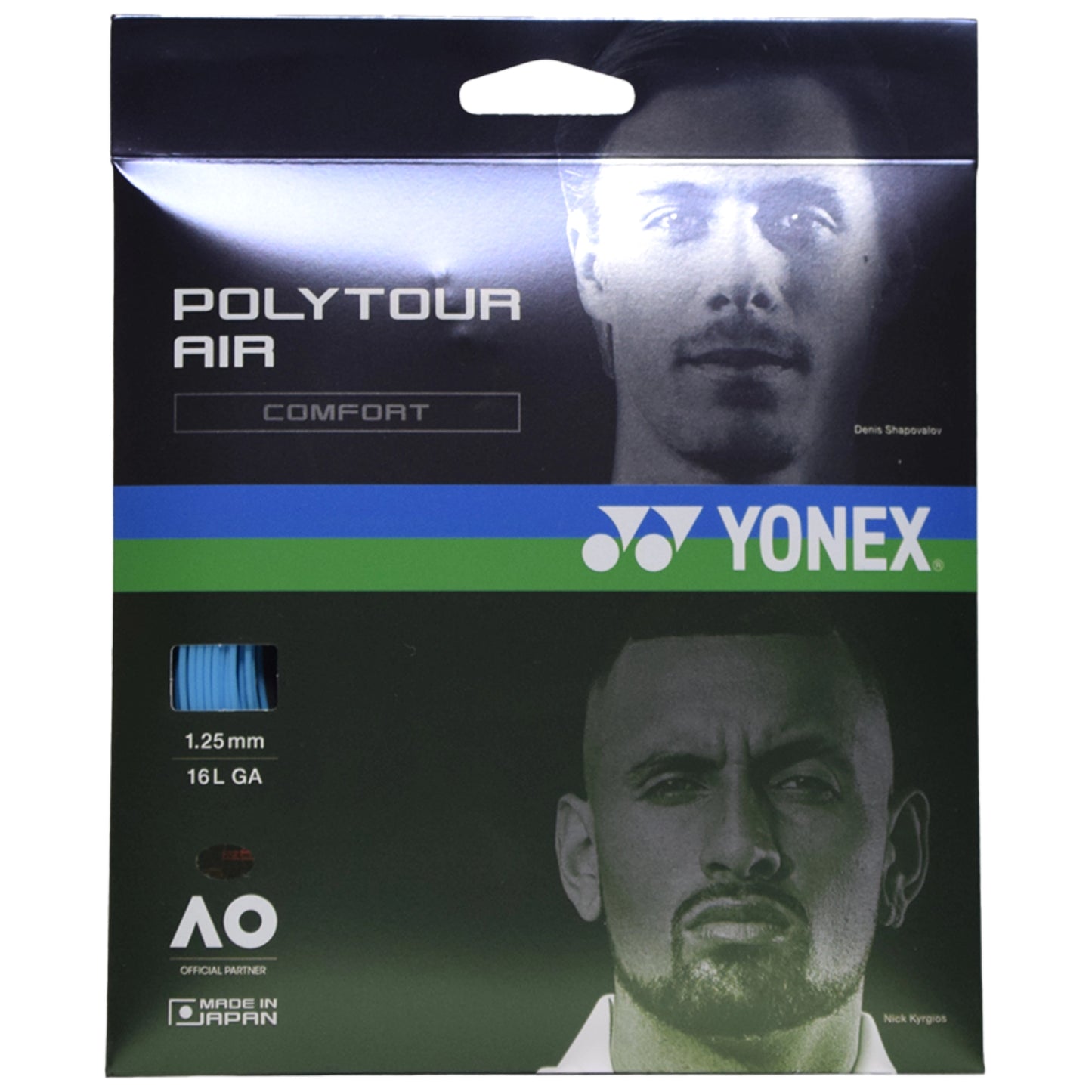 Yonex Polytour Air 125 Bleu