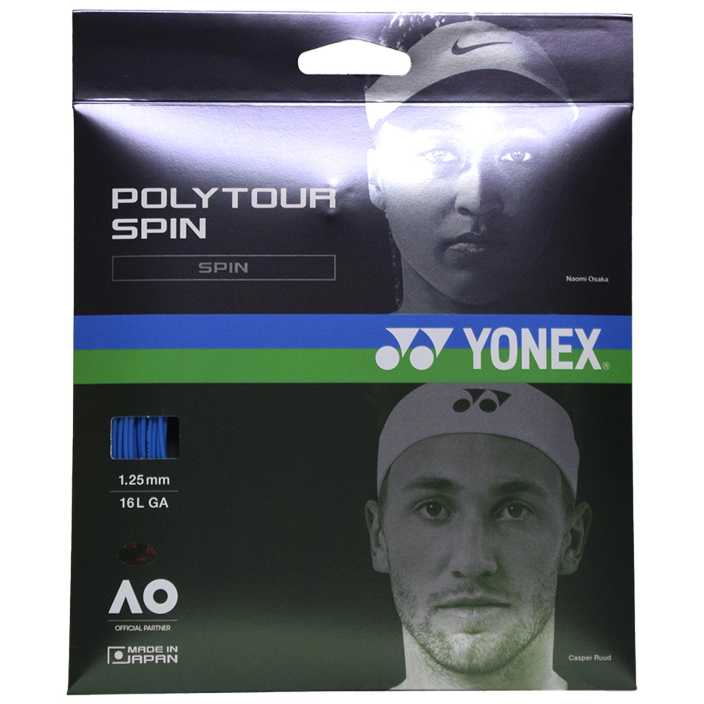 Yonex Polytour Spin 125 Blue